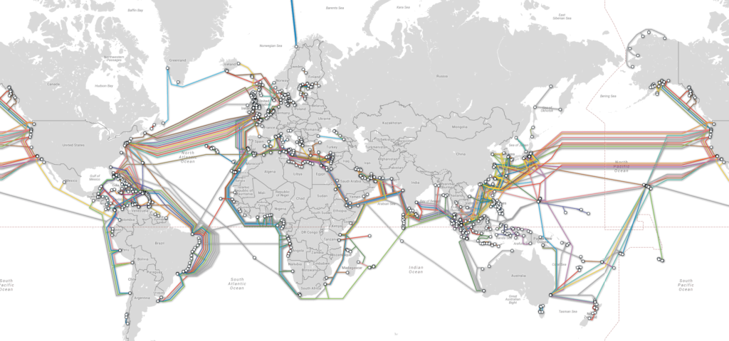 submarine cable map